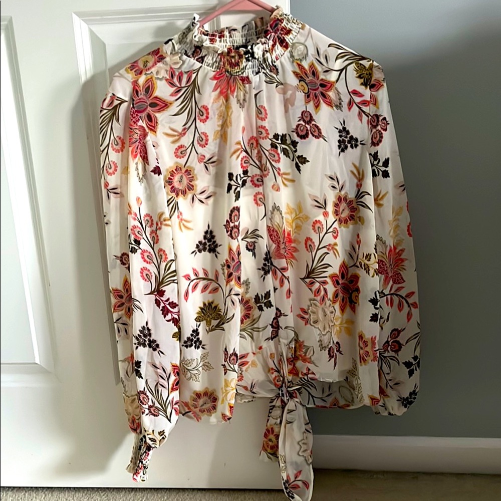 Floral Women's Top - Multicolor